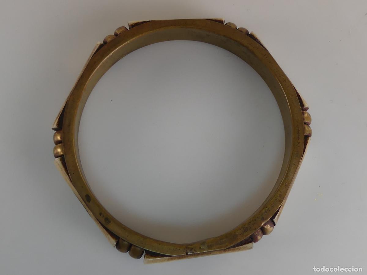 Joyeria: PULSERA DE LATON Y HUESO - Foto 7