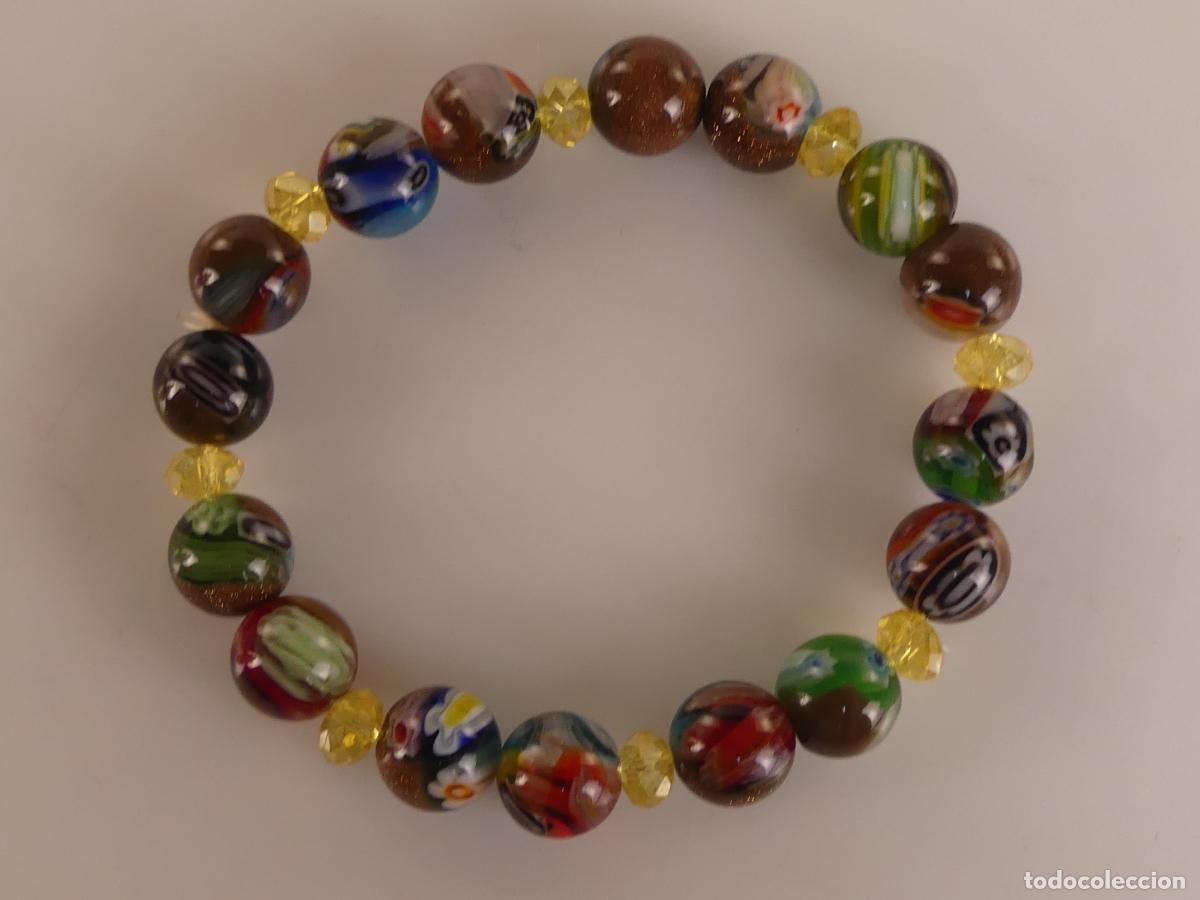 Joyeria: PULSERA DE BOLAS DE CRISTAL DE MURANO - Foto 2