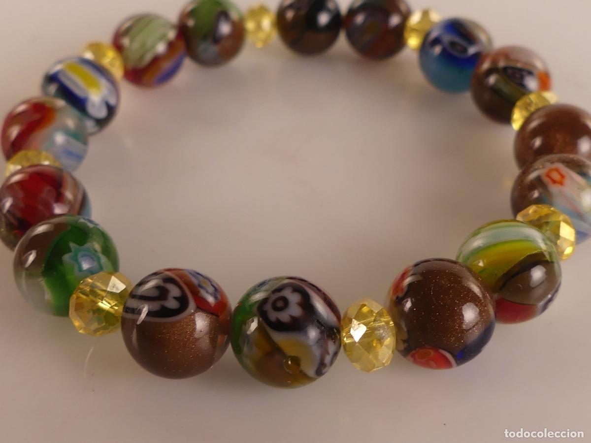 Joyeria: PULSERA DE BOLAS DE CRISTAL DE MURANO - Foto 5