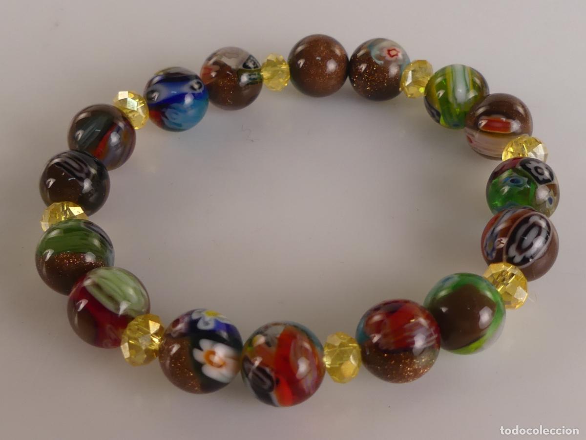 Joyeria: PULSERA DE BOLAS DE CRISTAL DE MURANO - Foto 1