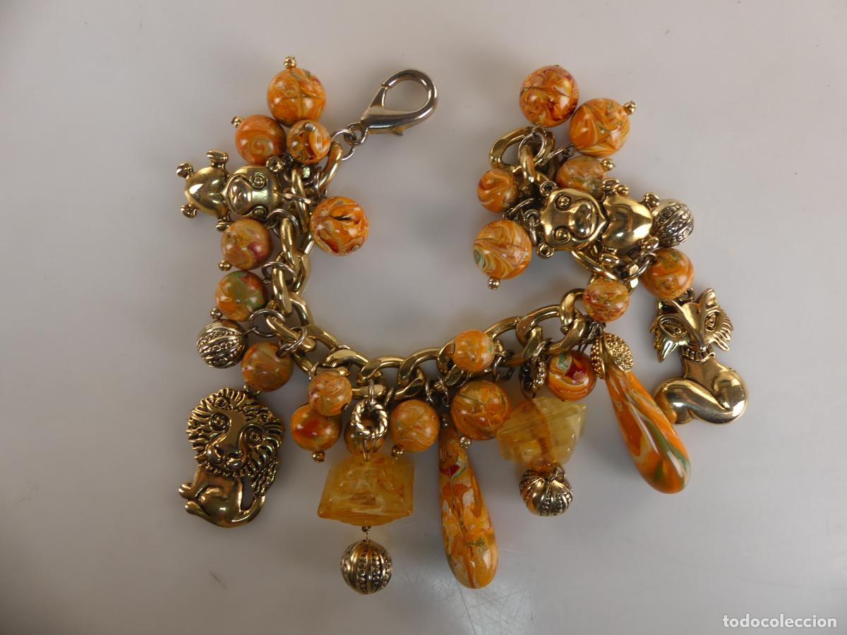 Joyeria: PRECIOSA PULSERA BONITO DISE&Ntilde;O PIEDRAS NATURALES