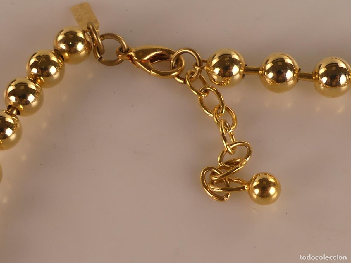 Joyeria: BONITO COLLAR DORADO Y PIEDRAS MARCA LERITZ - Foto 5