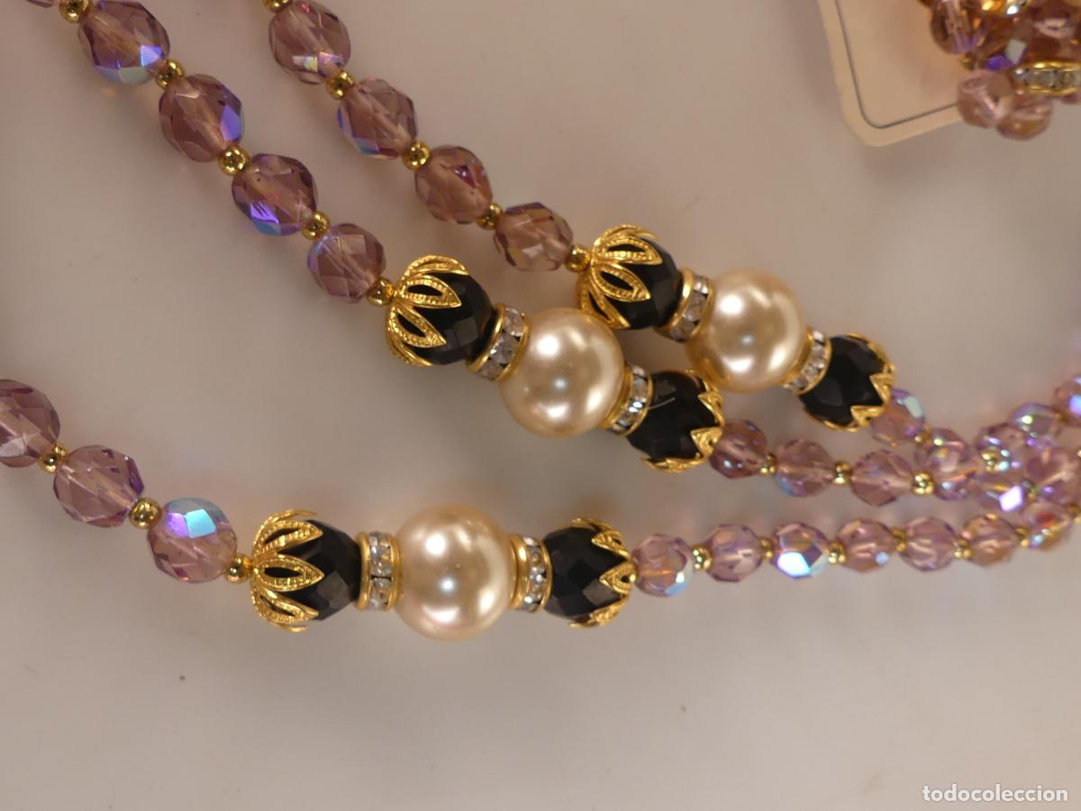 Joyeria: JUEGO DE COLLAR Y PENDIENTES MARCA R & B - Foto 5