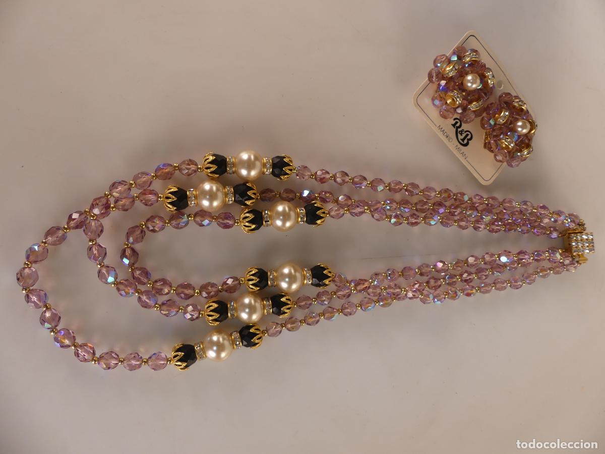 Joyeria: JUEGO DE COLLAR Y PENDIENTES MARCA R & B - Foto 8