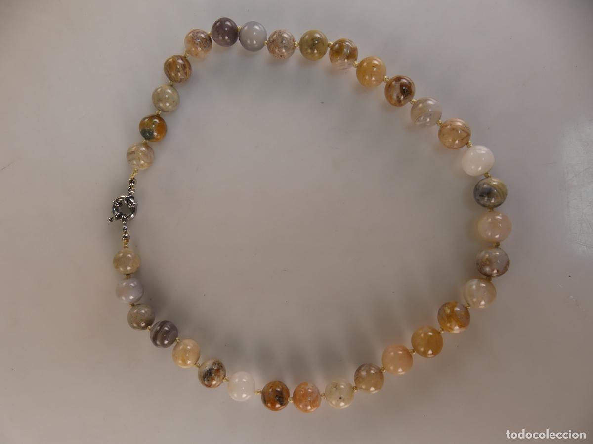 Joyeria: COLLAR DE BOLLAS DE PIEDRAS - Foto 2