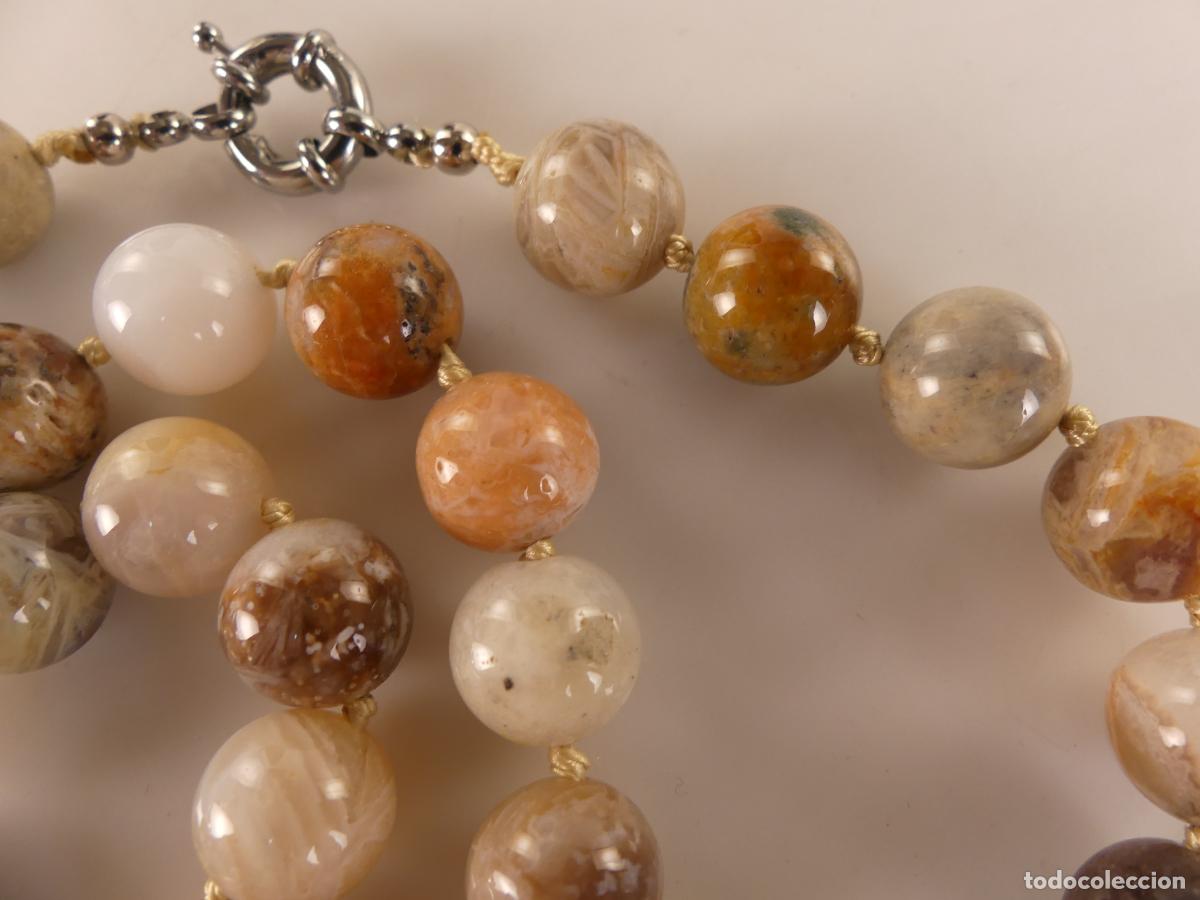 Joyeria: COLLAR DE BOLLAS DE PIEDRAS - Foto 5