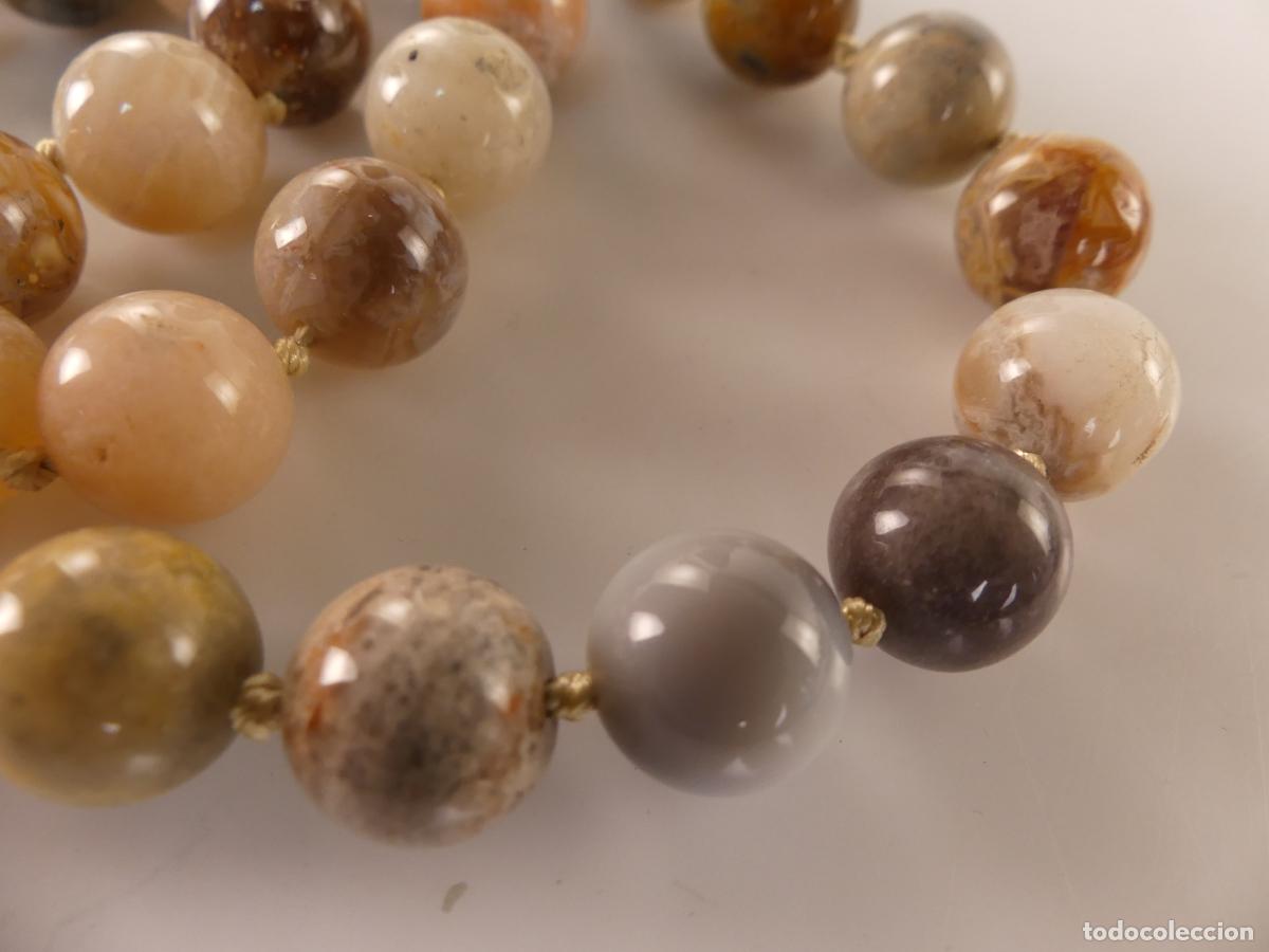 Joyeria: COLLAR DE BOLLAS DE PIEDRAS - Foto 7