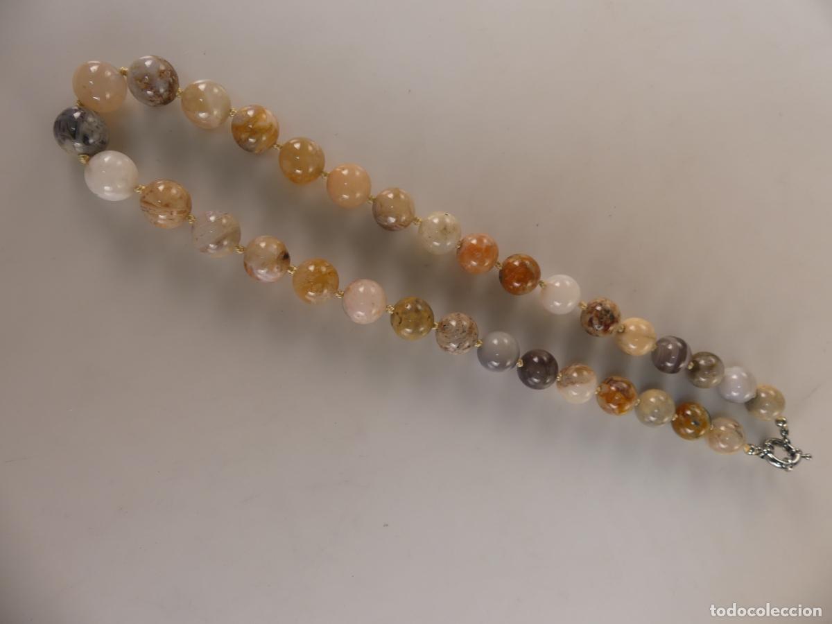 Joyeria: COLLAR DE BOLLAS DE PIEDRAS - Foto 8