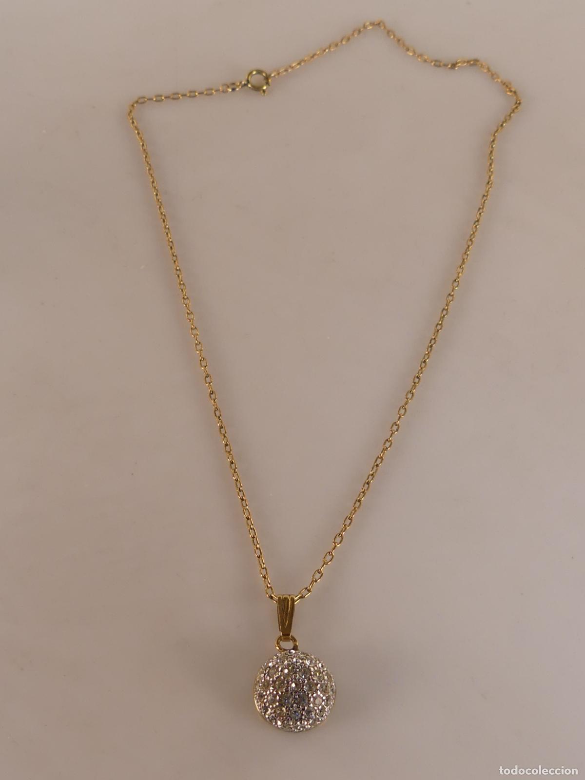 Joyeria: BONITO COLLAR CHAPADO DE ORO - Foto 2