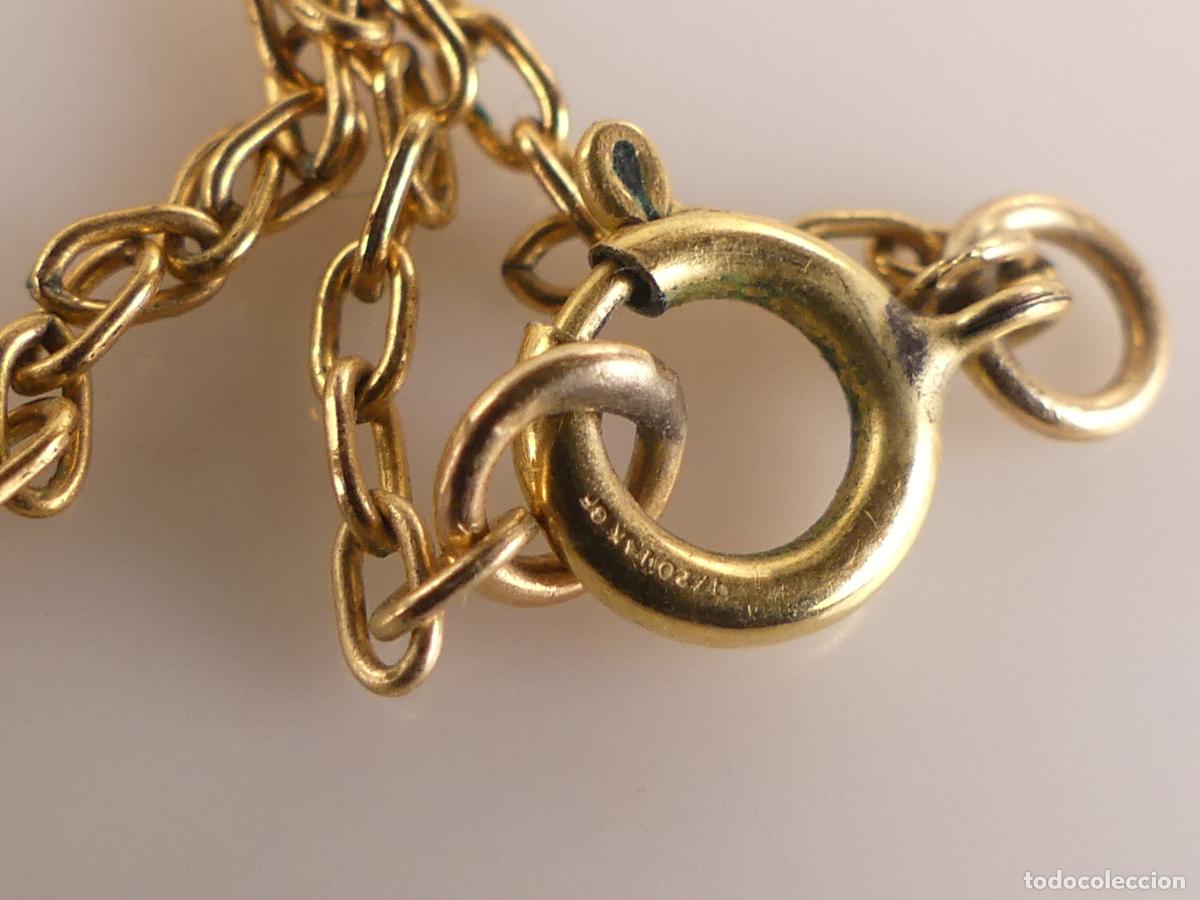 Joyeria: BONITO COLLAR CHAPADO DE ORO - Foto 6