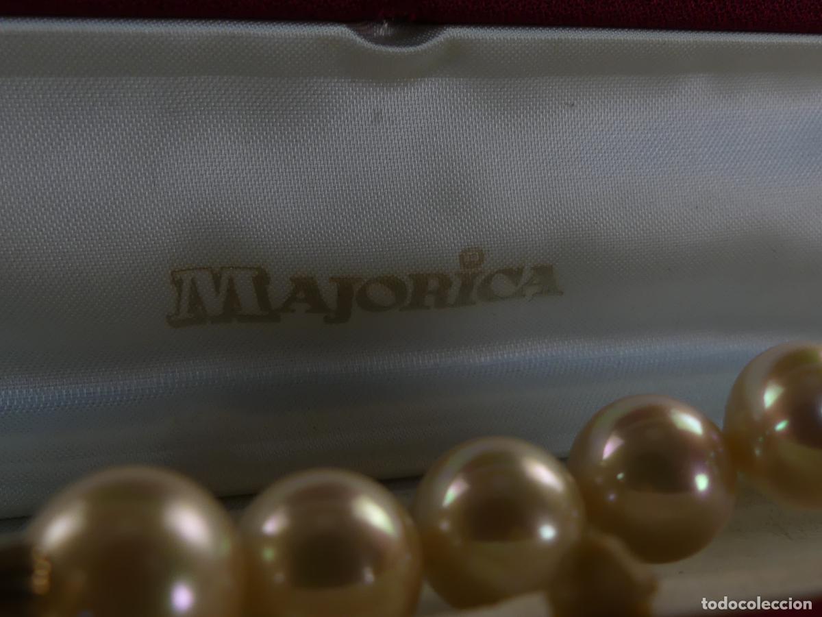 Joyeria: BONITO COLLAR DE PERLAS MAJORICA CIERRE DE PLATA - Foto 2