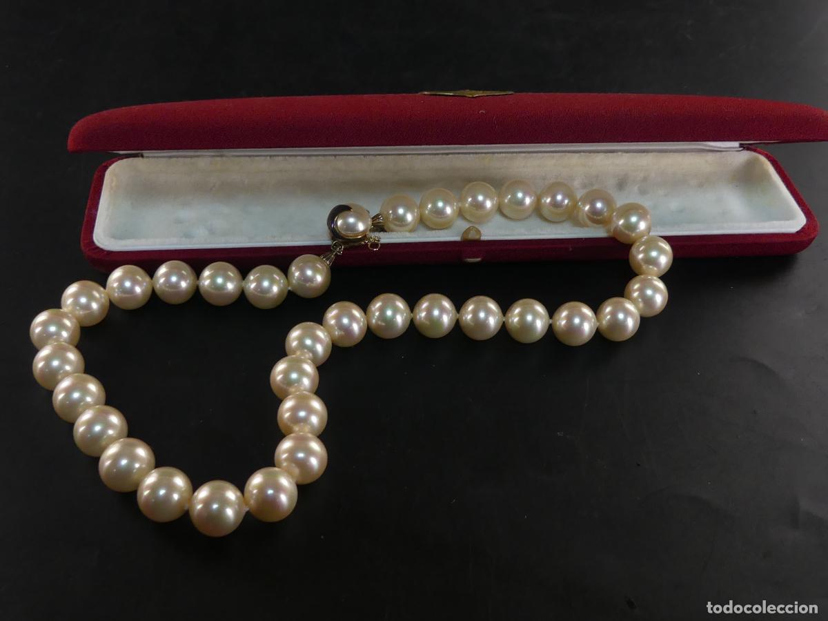 Joyeria: BONITO COLLAR DE PERLAS MAJORICA CIERRE DE PLATA - Foto 4