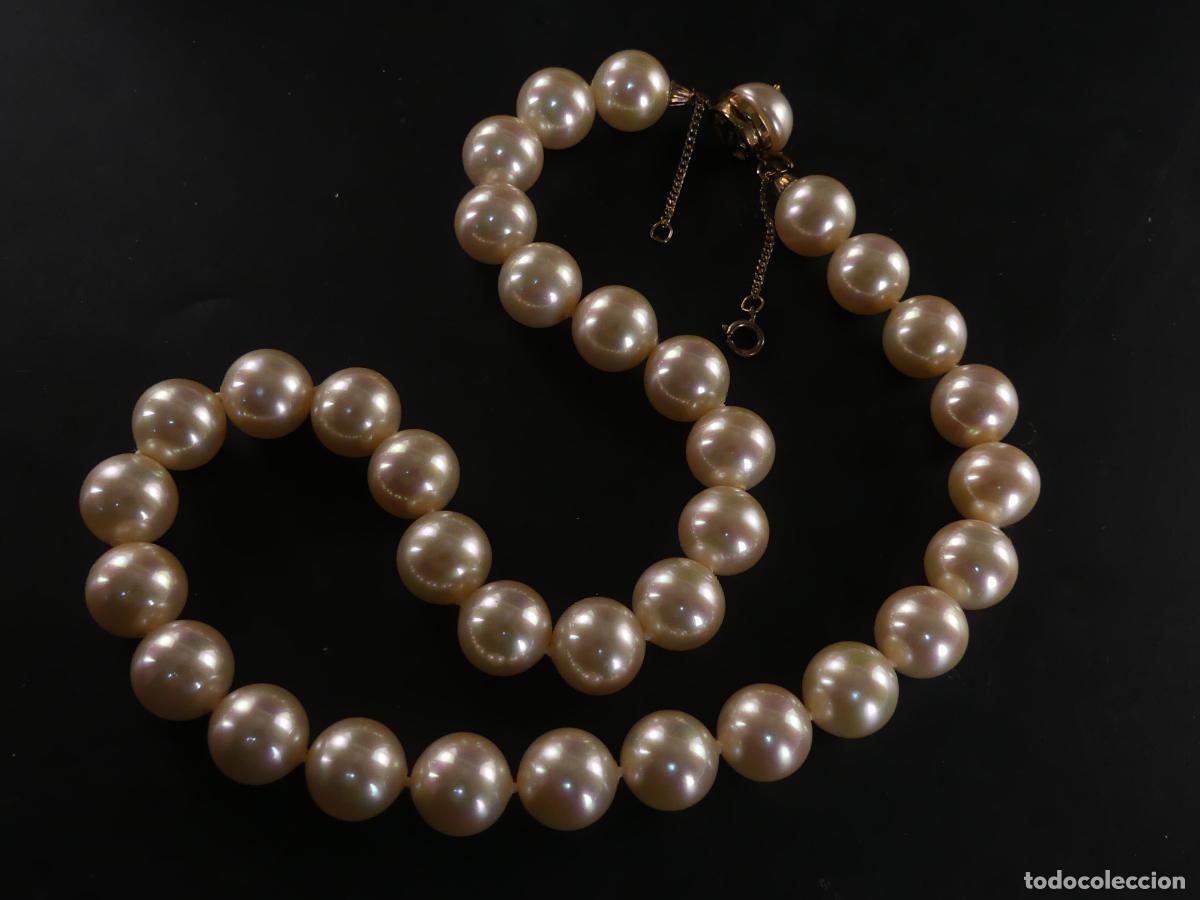Joyeria: BONITO COLLAR DE PERLAS MAJORICA CIERRE DE PLATA - Foto 5