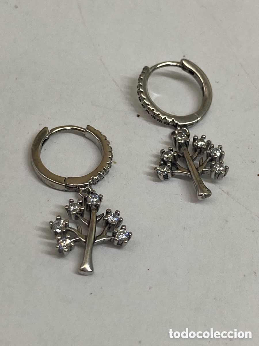 Joyeria: Pendientes de plata P519