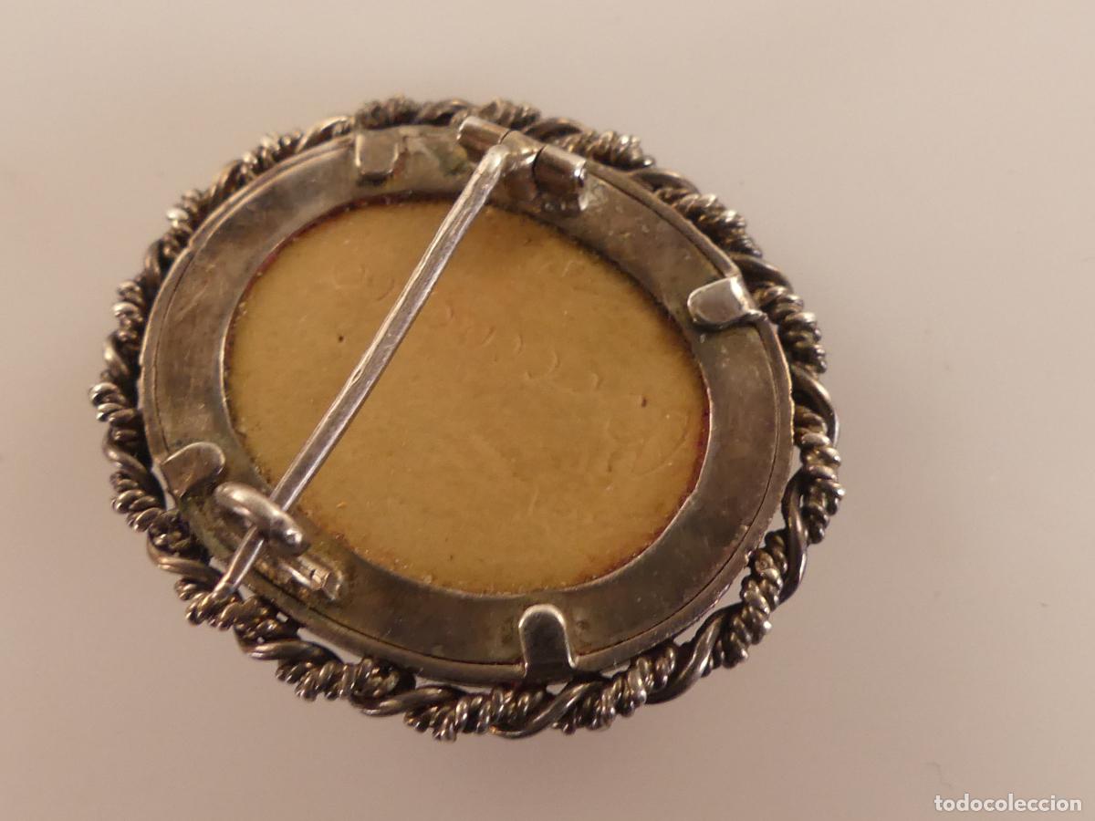 Joyeria: ANTIGUO CAMAFEO DE PLATA - Foto 3