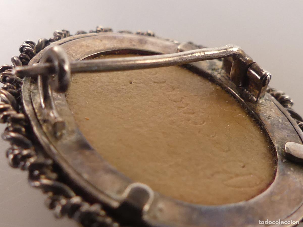 Joyeria: ANTIGUO CAMAFEO DE PLATA - Foto 4