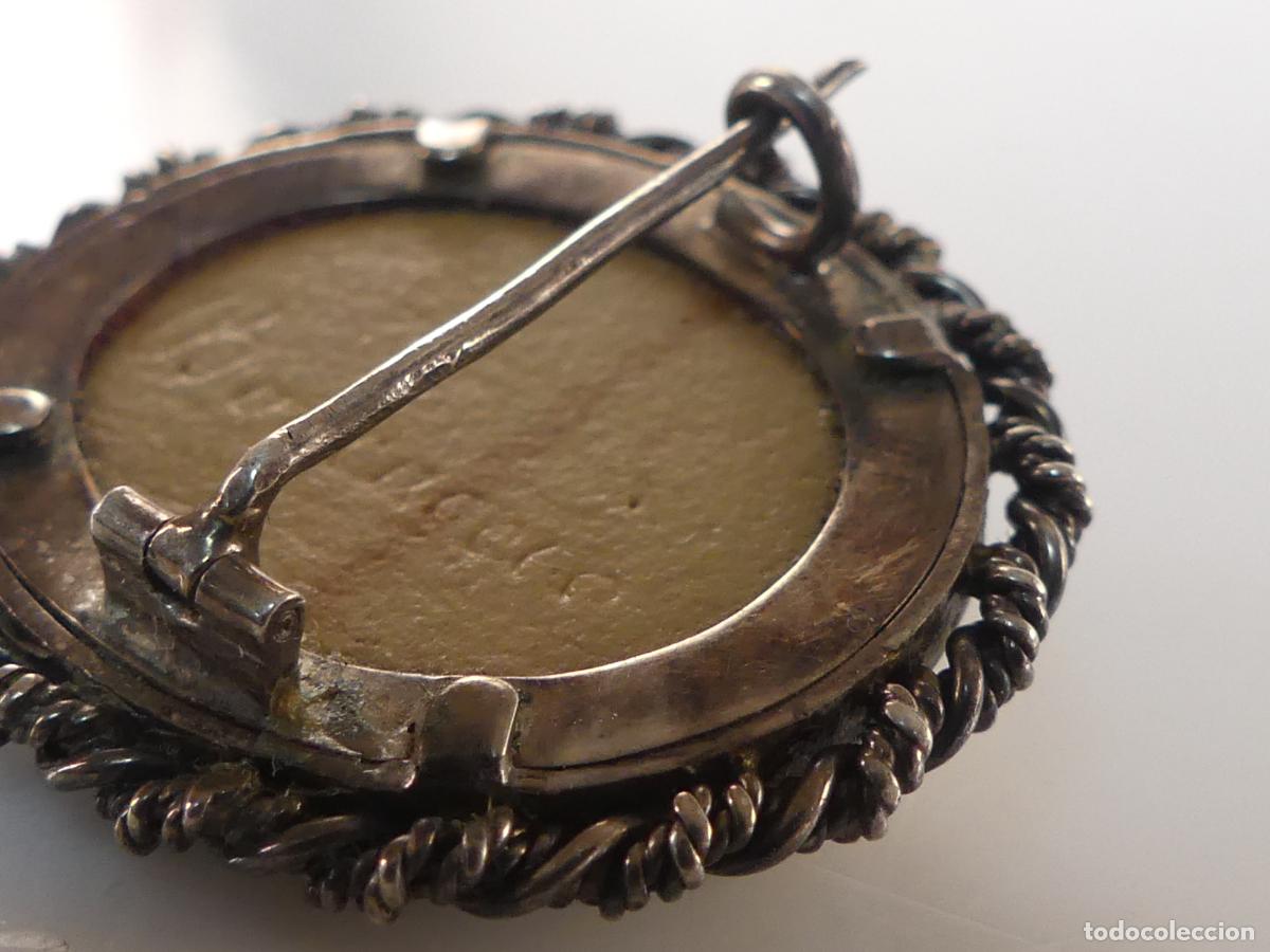 Joyeria: ANTIGUO CAMAFEO DE PLATA - Foto 5