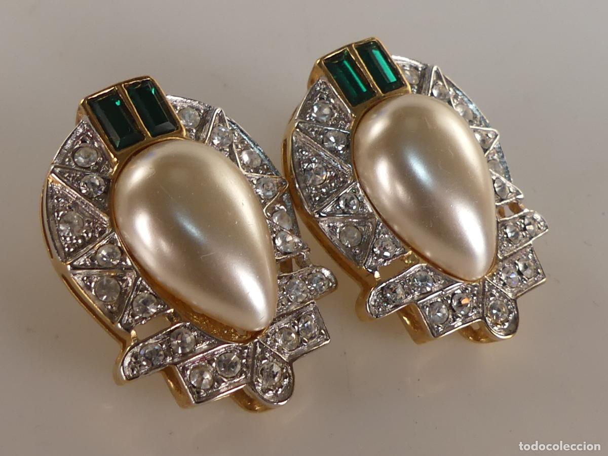 Joyeria: ELEGANTES PENDIENTES BONITO DISE&Ntilde;O