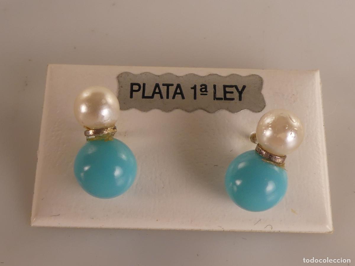 Joalharia: PENDIENTES DE PLATA DE LEY Y PERLAS
