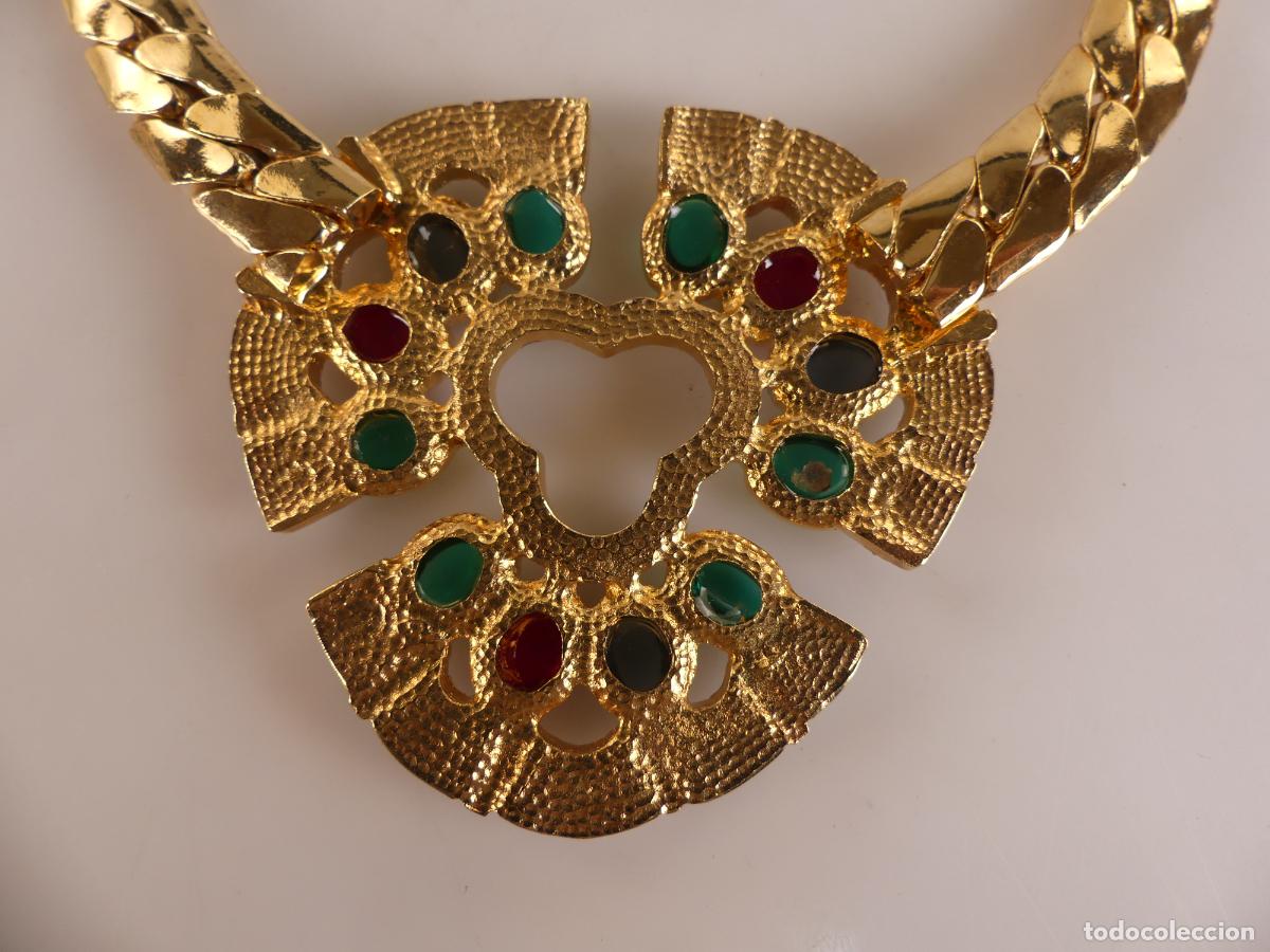 Joyeria: BONITO COLLAR DORADO Y PIEDRAS - Foto 7