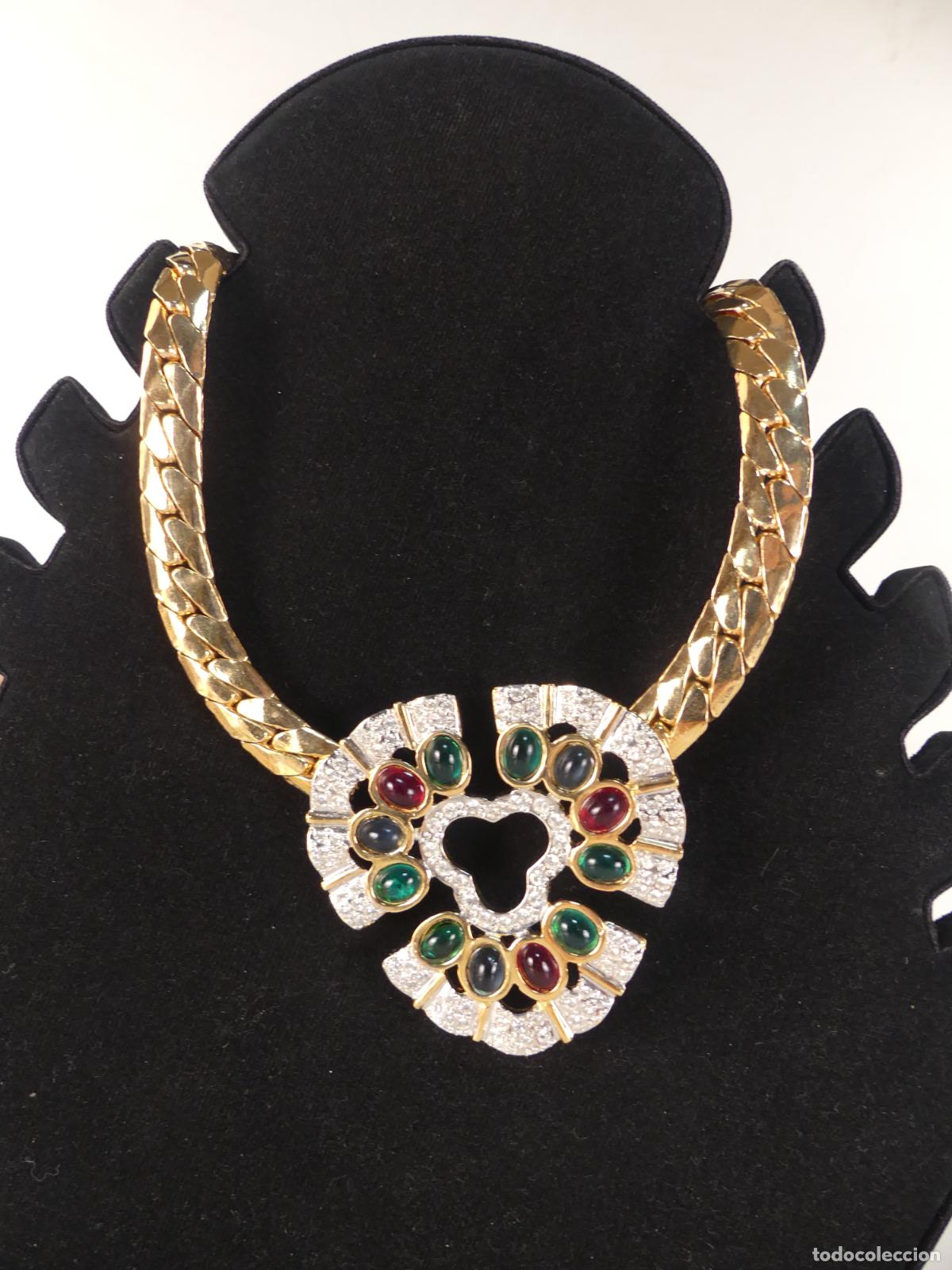 Joalharia: BONITO COLLAR DORADO Y PIEDRAS