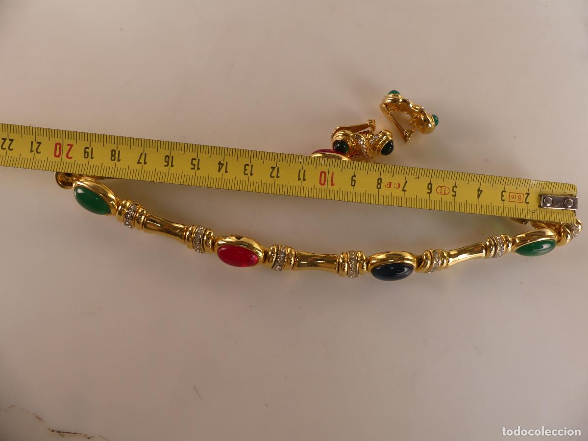 Joyeria: JUEGO DE COLLAR Y PENDIENTES BONITO DISE&Ntilde;O - Foto 8