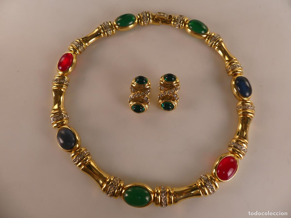 Joyeria: JUEGO DE COLLAR Y PENDIENTES BONITO DISE&Ntilde;O - Foto 1