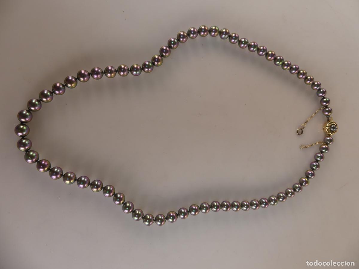Joyeria: COLLAR DE PERLAS MAJORICA CON CIERRE DE PLATA - Foto 6