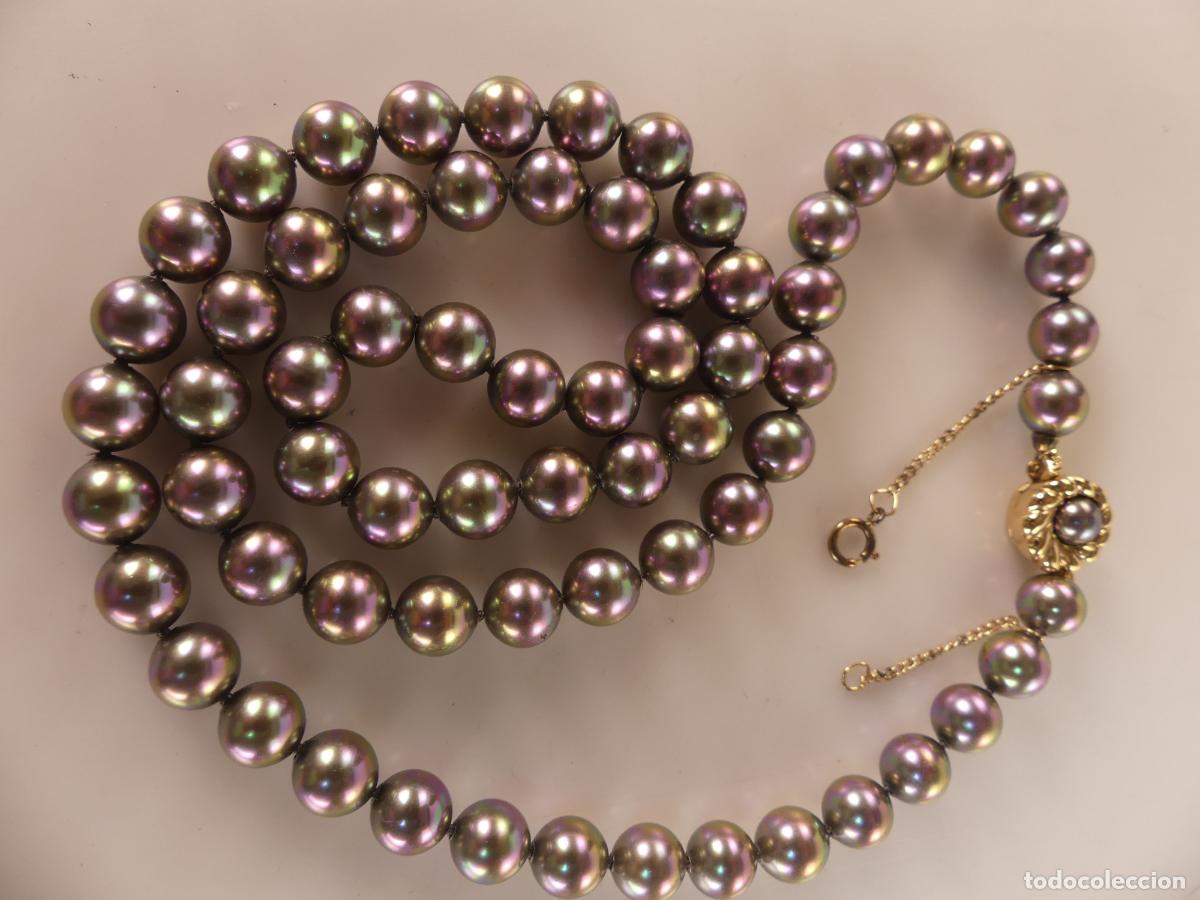 Joyeria: COLLAR DE PERLAS MAJORICA CON CIERRE DE PLATA - Foto 7