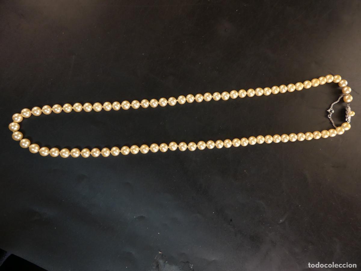 Joyeria: BONITO COLLAR DE PERLAS CIERRE DE PLATA - Foto 7