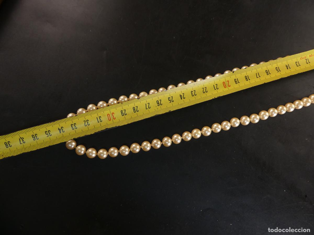 Joyeria: BONITO COLLAR DE PERLAS CIERRE DE PLATA - Foto 8