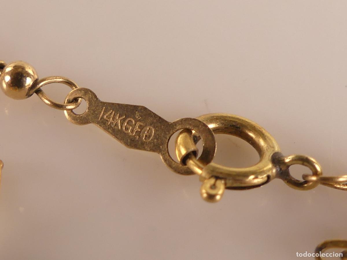 Joyeria: BONITO COLLAR CHAPADO DE ORO - Foto 3