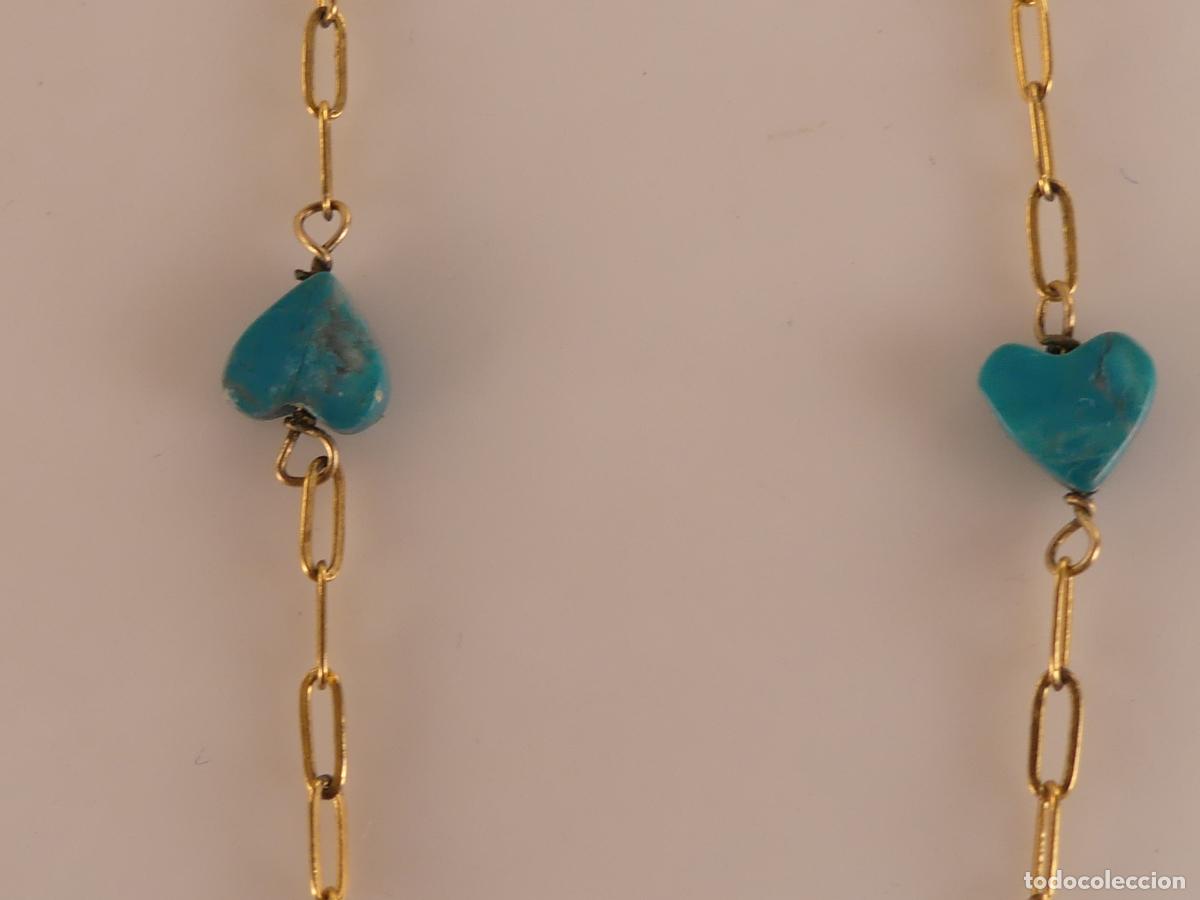 Joyeria: BONITO COLLAR CHAPADO DE ORO - Foto 6