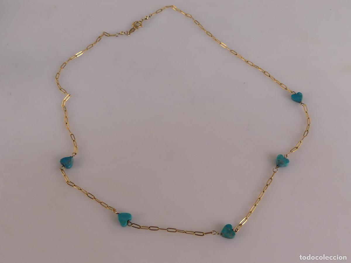 Joyeria: BONITO COLLAR CHAPADO DE ORO - Foto 2