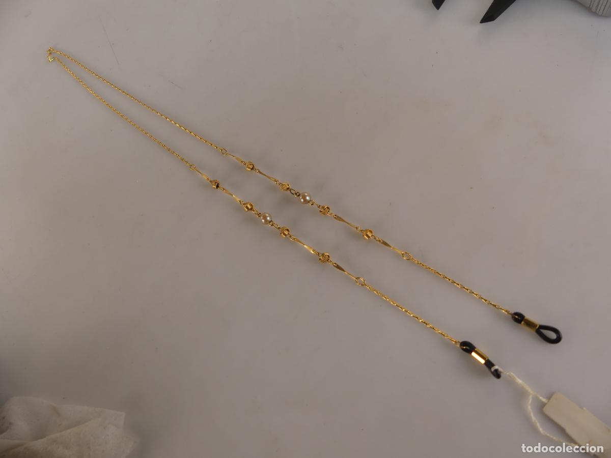 Joyeria: CADENA PARA GAFAS DORADO - Foto 5