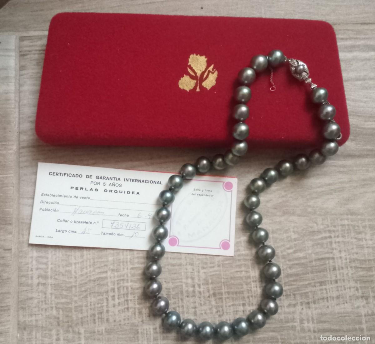 Jewelry: COLLAR DE PERLAS MARCA ORQUIDEA