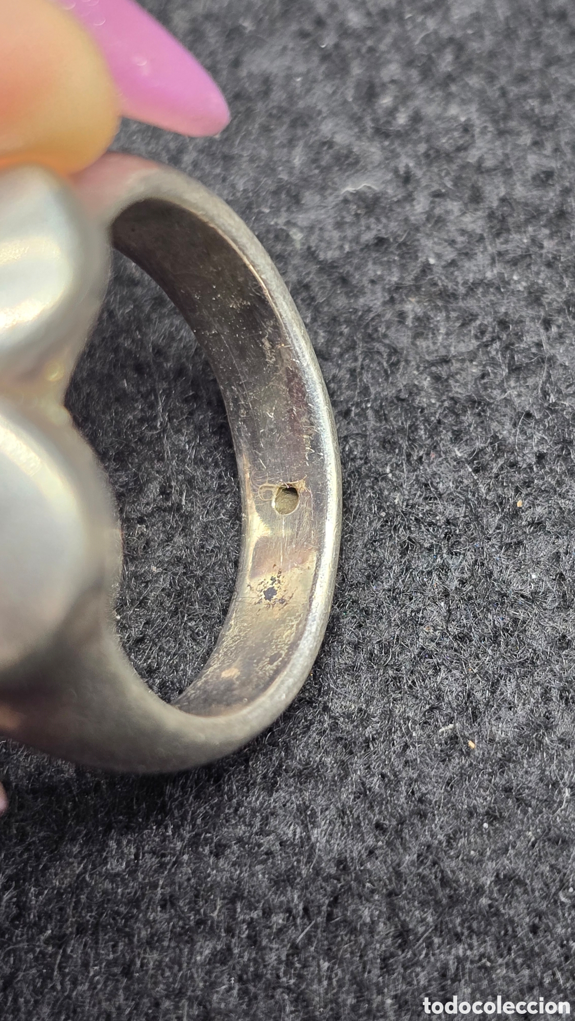 Joyeria: Anillo de coraz&oacute;n de plata - Foto 4