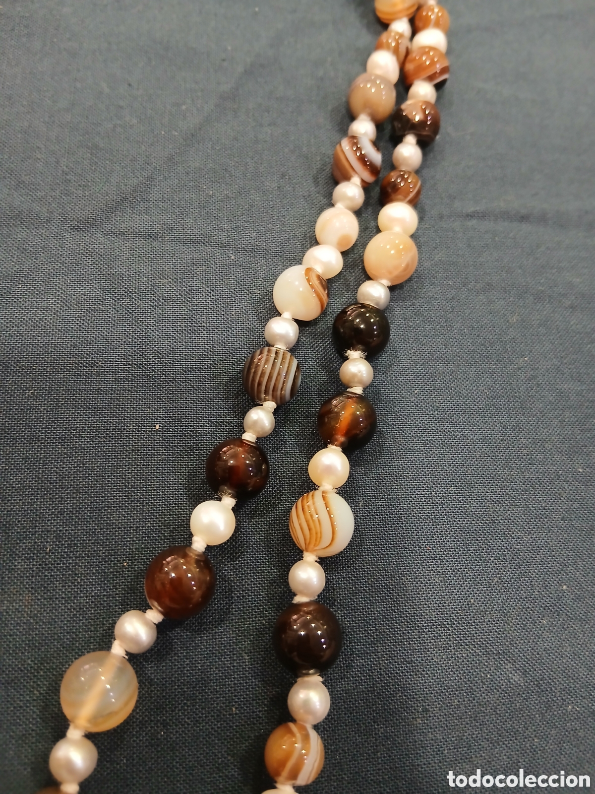 Joyeria: Collar con cuentas de Murano y perlas. (L134) - Foto 2