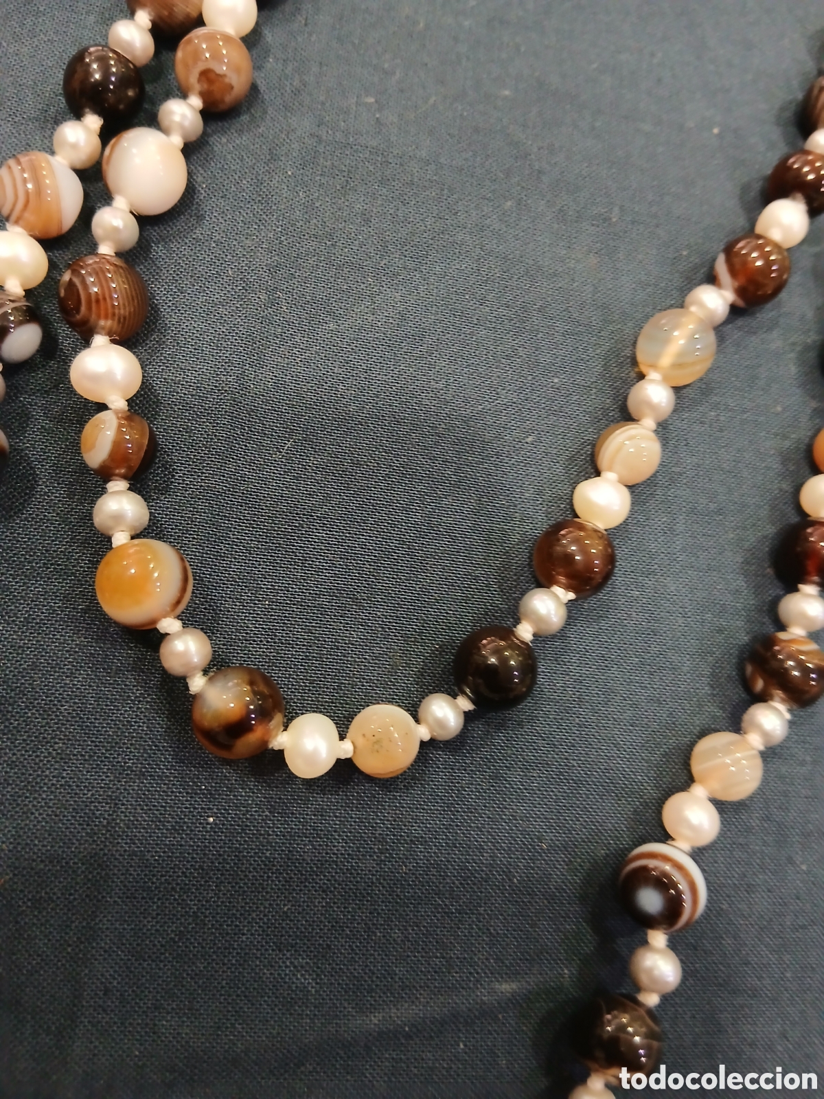 Joyeria: Collar con cuentas de Murano y perlas. (L134) - Foto 3