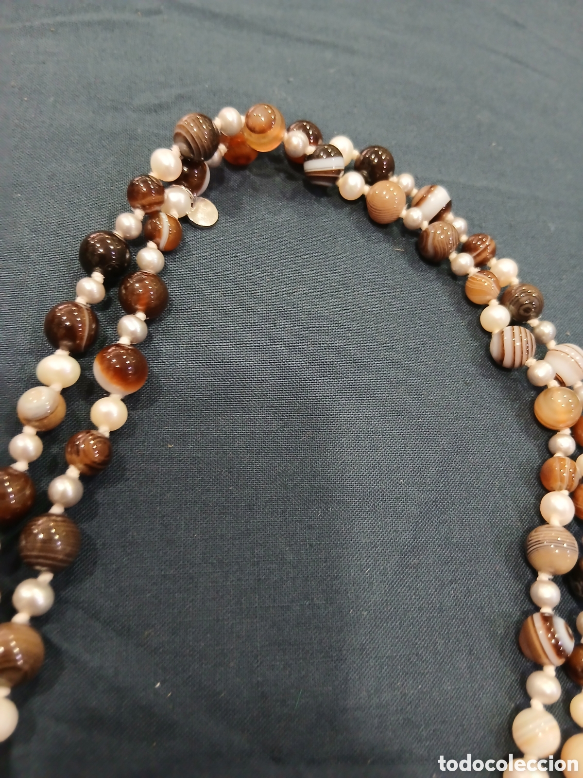 Joyeria: Collar con cuentas de Murano y perlas. (L134) - Foto 4