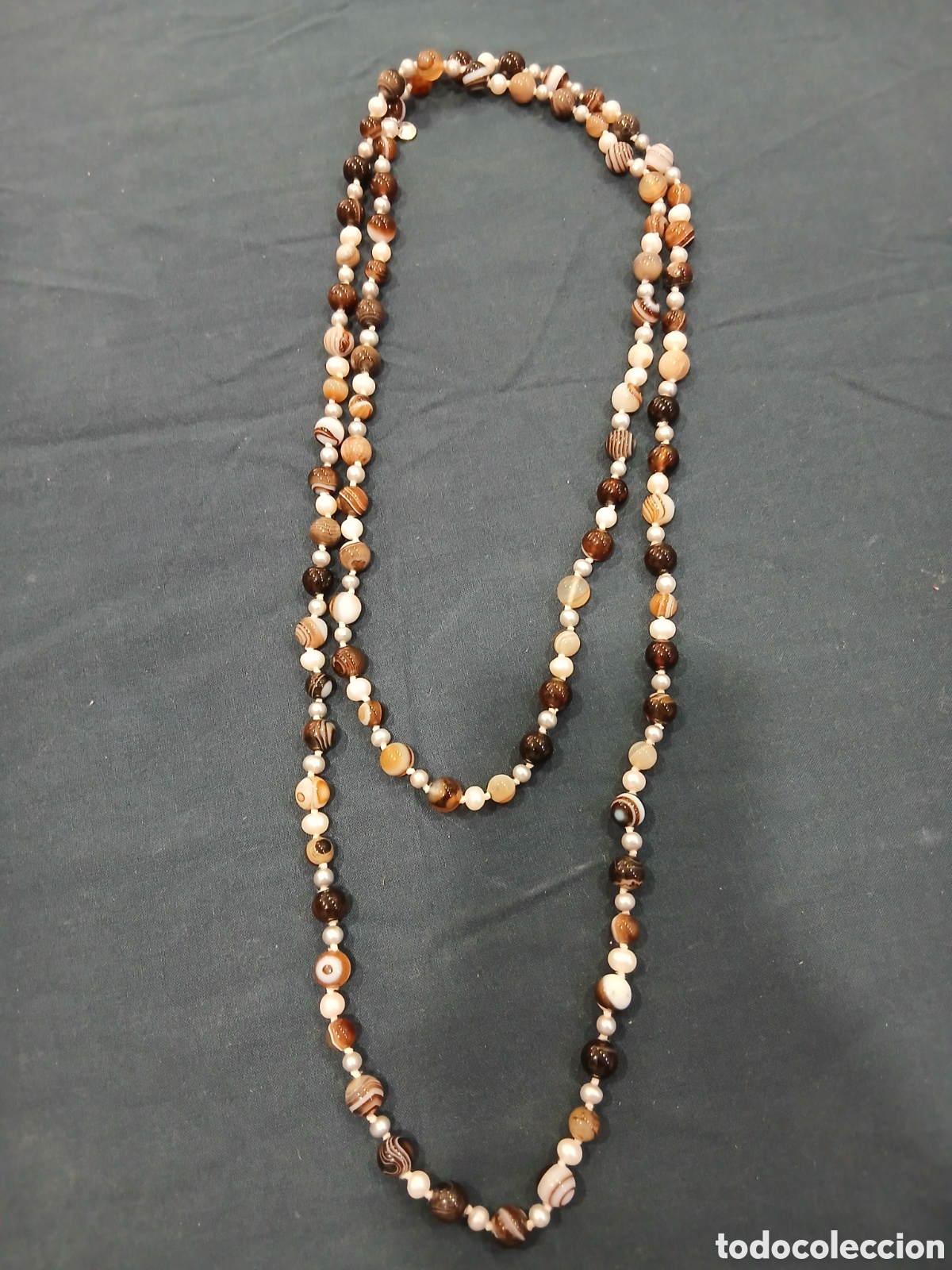 Gioielleria: Collar con cuentas de Murano y perlas. (L134)