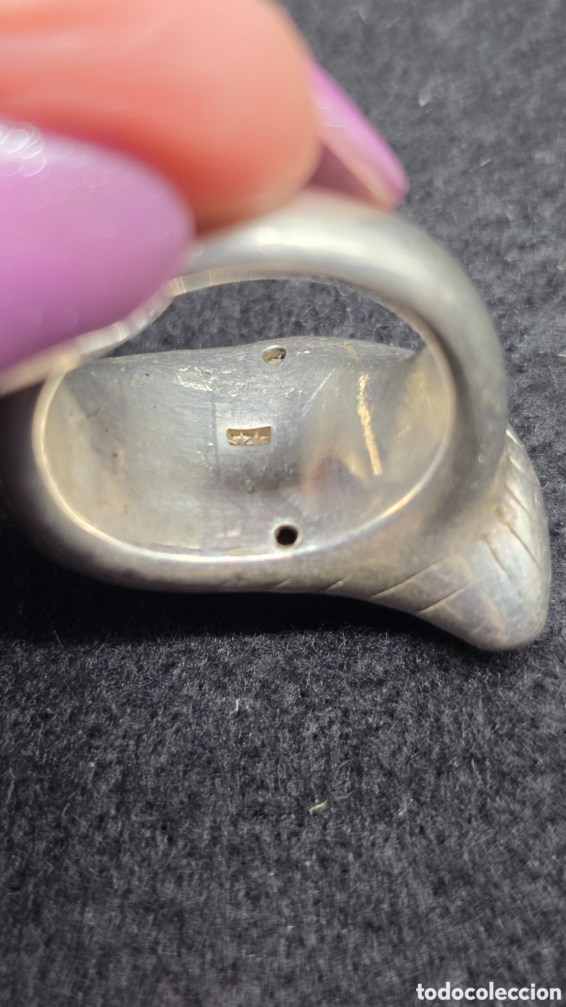 Joyeria: Anillo plata de ley contrastada - Foto 5