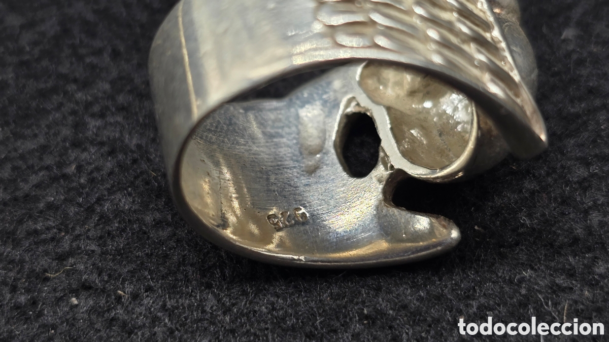 Joyeria: Anillo plata de ley contrastada de carabela - Foto 4