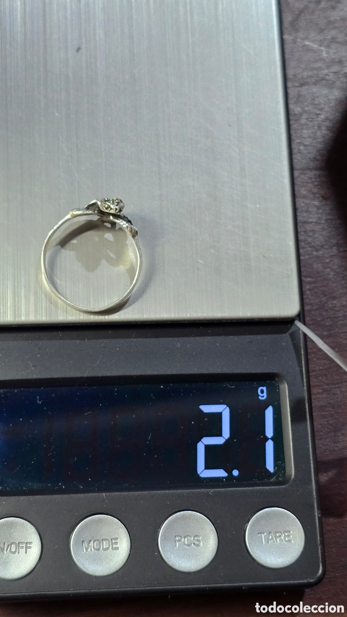 Joyeria: Anillo serpiente de plata de ley contrastada - Foto 6