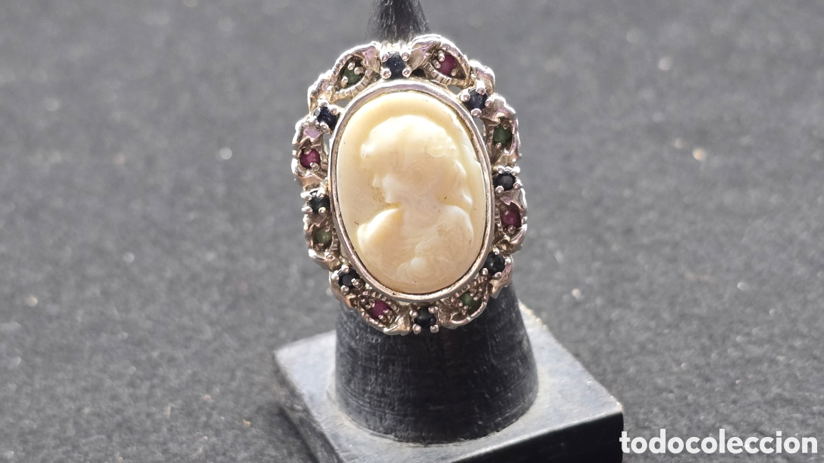 Joyeria: Precioso anillo plata de ley con camafeo - Foto 7