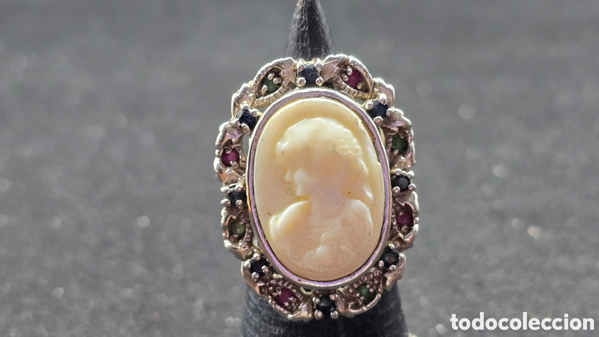 Joyeria: Precioso anillo plata de ley con camafeo - Foto 8