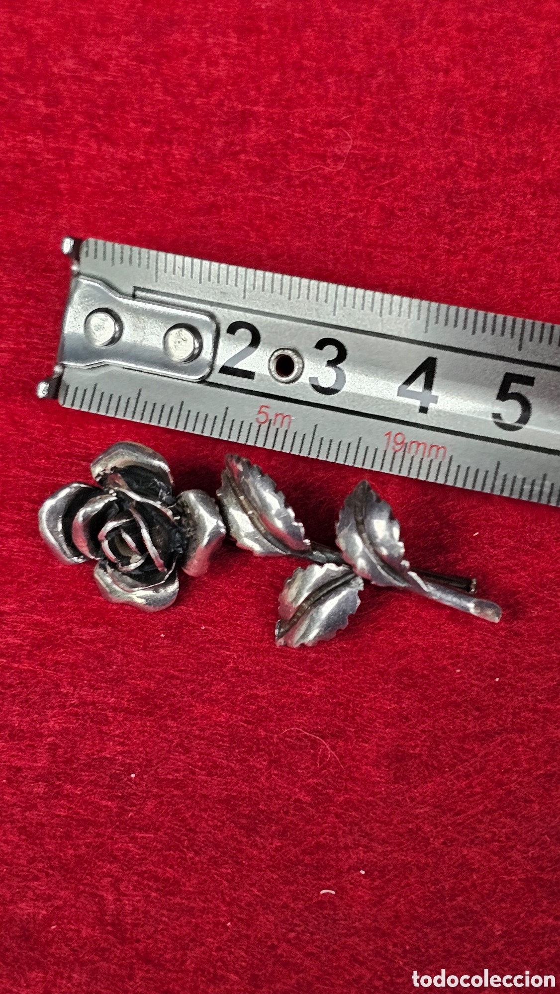 Joyeria: Antiguo broche de plata de ley contrastada - Foto 5