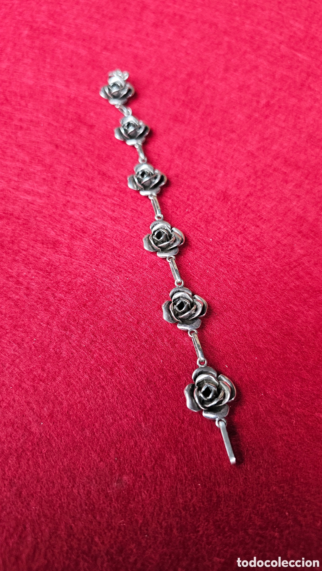 Joyeria: Preciosa pulsera de plata de ley contrastada