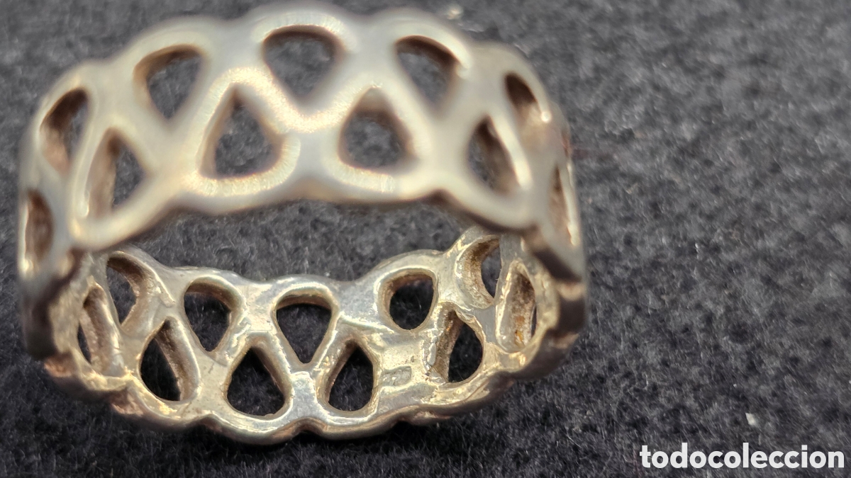 Joyeria: Alianza plata de ley contrastada - Foto 3