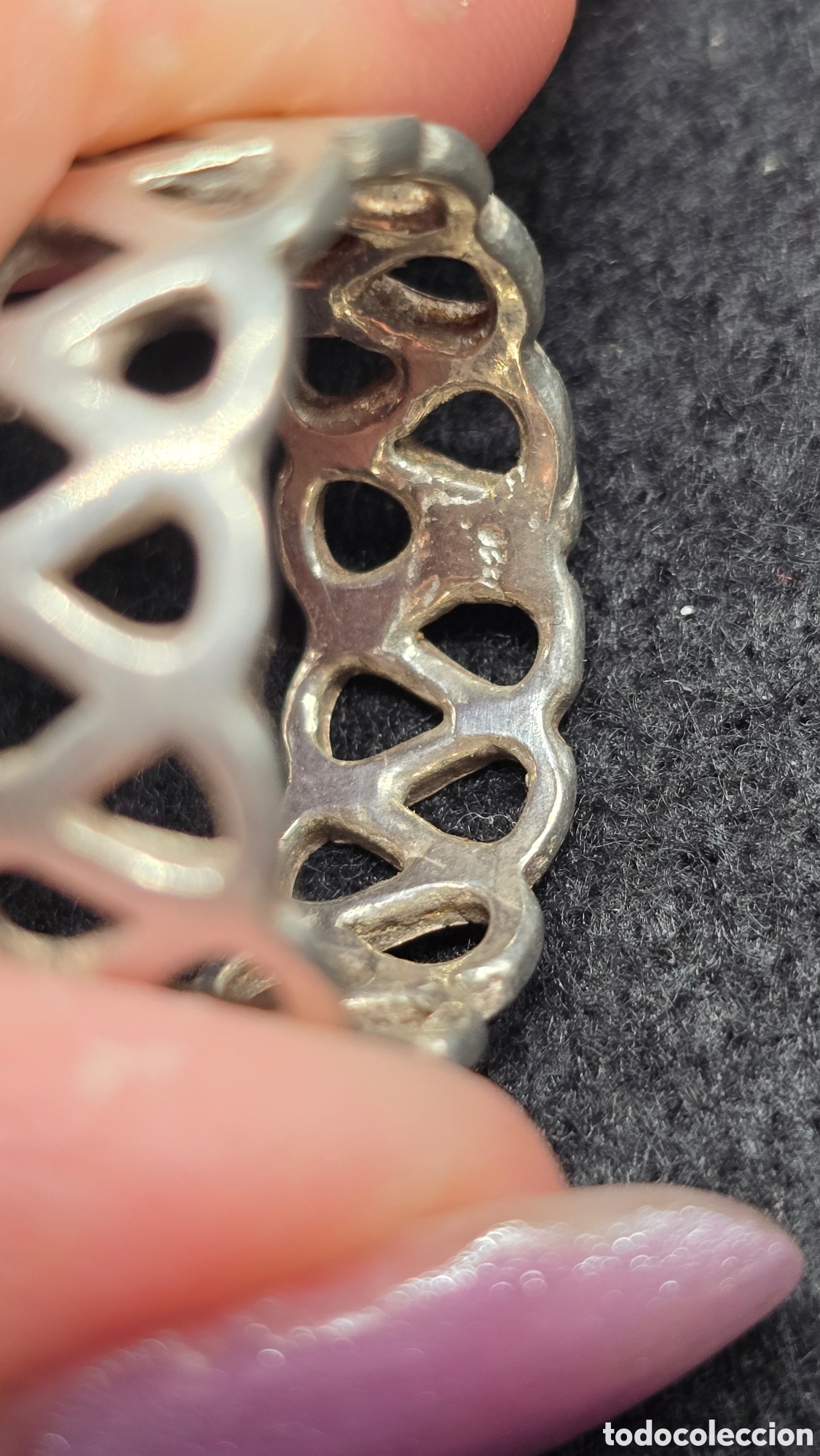 Joyeria: Alianza plata de ley contrastada - Foto 4
